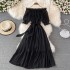 Bali vacation beach dress, fashionable and sexy off shoulder one shoulder dress, elegant temperament, big swing long dress