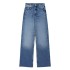 2024 Summer New Products: European and American Style High Waist Wide Leg Jeans, Haired Straight Leg Jeans, Jeans, Women's Pants