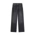 2023 Autumn New Product European and American Cross border Women's Casual Wide Leg Middle Waist Long Jeans 6045129