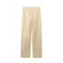 2023 Summer New European and American Style Personalized Casual Bright Straight Pants for Foreign Trade