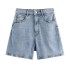 Foreign Trade 2024 Summer New Women's Clothing European and American Fashion Simple, Versatile, Loose and Comfortable Shorts 7223024