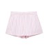 Women's wholesale spring collar striped long sleeved shirt+high waisted shorts casual set 3152001 6929419