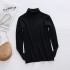 Live streaming spot knitted base sweater hot item, two strands of thick wool, autumn and winter base, core spun yarn, increased foreign trade, cross-border