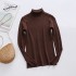 Live streaming spot knitted base sweater hot item, two strands of thick wool, autumn and winter base, core spun yarn, increased foreign trade, cross-border