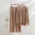 Loose and casual knitted suit for early autumn, new Southeast Asian outdoor single hot item, loose and slimming irregular design