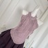 Violet Summer Pure Desire Slimming Design Top+Skirt