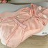 Reese Withers pink teddy bear autumn sweet thin design sense hoodie skirt R6399-1H