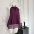 JAYKY YANG Grape Ice Extract Heavy Industry Diamond Mesh Hanging Neck Top, niche design, temperament, suspender