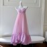 Summer New Pink=Color Strap Dress Loose Large Skirt Strap Dress for Women 68740