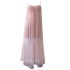 2024 Summer New Sakura Powder strapless mid length dress with camisole 68664