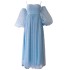 Summer new style strapless style with bubble sleeves and suspender straps, small dress, annual party dress 68723