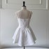 2024 summer new white short strapless dress dress, daily wearable dress for women 68544