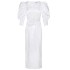 French pleated waist cinching dress, strapless slim fit mini dress, elegant white dress, dress, evening gown for women 67535