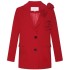 Red collar loose long sleeved straight leg suit jacket with camisole shorts three piece set 91233+71163+51060