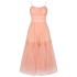 Summer New Product Pink Small Fresh Big Showdown Girl Style Slimming and Slimming Strap Dress Vacation Skirt 65728