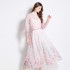 Original Stock | 2024 Super Fairy Sweet Lantern Sleeve Shirt High Waist Half Skirt Two Piece Set