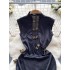 Light luxury and high-end qipao set for women's sexy hollow out chest opening satin spicy dress trend