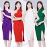 2023 early autumn fungus edge plate flower strapless slimming dress dress