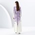 2024 Early Spring - Retro Palace Style V-neck Lantern Sleeve Long Printed Dress