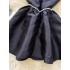 Hepburn style small dress for women, French luxury, socialite, heavy industry, diamond studded waist, fluffy suspender, satin dress