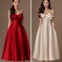 Spot socialite strapless sexy dress, Vietnamese designer three-dimensional bow satin dress 30024