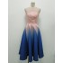 High end gradient strapless dress in stock, new temperament slimming dress 40057