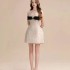 Spot small fragrant butterfly bow strapless short skirt new style socialite design sense niche party dress 40143