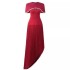 Vietnamese design dress with high-end feel, nail bead small cape two-piece dress set 40054