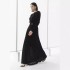 Vietnamese designer high-end temperament knot dress new temperament commuting pleated long skirt 40032