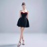 Spot French three-dimensional flower suspender short skirt, new socialite princess puffy dress 40148