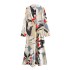 Foreign Trade 2024 Autumn New Women's Clothing European and American Style Elegant Silk Texture Printed Dress 9323115