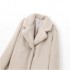 Foreign trade 2024 autumn new European and American style women's fashion lapel faux fur effect coat jacket 6318246