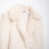 Foreign trade 2024 autumn new European and American style women's fashion lapel faux fur effect coat jacket 6318258