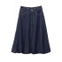 Foreign Trade 2024 Autumn New Half length Skirt Sexy Personality Versatile Slimming A-line Skirt Cowboy Niche 6929290