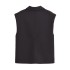 Foreign Trade 2024 Autumn New Vest, Hand Hook Knitted V-Neck with One Row Buckle for Casual Use 5063813