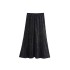 Foreign trade wholesale women's clothing new European and American style French fashion versatile new fabric knitted embroidery sequin fish tail skirt