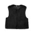 Foreign trade 2024 autumn new vest European and American style women's fashion casual temperament artificial fur 1255799