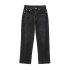 Foreign Trade 2024 Autumn New Jeans, Women's Wear, Contrast Denim Fabric, Mid Waist Straight Tube and Ankle 050529518