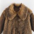 Foreign trade 2024 autumn new European and American style women's clothing fashion temperament loose artificial fur short lapel jacket