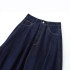 Foreign Trade 2024 Autumn New Half length Skirt Sexy Personality Versatile Slimming A-line Skirt Cowboy Niche 6929290