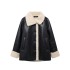 Foreign trade 2024 autumn new jacket jacket European and American trend double-sided lapel loose casual top 3548248