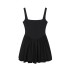 Foreign trade 2024 autumn new women's European and American style spicy girl sexy pleated tight corset style dress 3067237