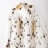 Foreign trade 2024 autumn new European and American style women's clothing temperament animal pattern artificial fur effect jacket 4360241