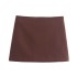 Foreign Trade 2024 Autumn New European and American Style Women's Fashion Sexy Versatile Slim Short Skirt Cowboy Mini Skirt