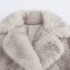 Foreign trade 2023 autumn and winter new women's clothing fashion temperament artificial fur effect short jacket jacket 6318261