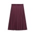 Foreign Trade 2024 Autumn New European and American Style Women's Fashion Temperament Elegant Half length Skirt Simple Knee High Waist Mid length Skirt