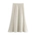 Foreign trade wholesale women's clothing new European and American style French fashion versatile new fabric knitted embroidery sequin fish tail skirt