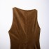 Foreign Trade 2024 Autumn New Women's Fashion European and American Style Spicy Girl with Belt Corduroy Dress 9281463