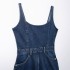 Foreign trade 2024 autumn new women's clothing European and American style fashionable temperament spicy girl suspender denim dress 5252282