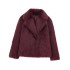 Foreign Trade 2024 Autumn New Jacket and Coat Women's Fashion Temperament Artificial Fur Effect Short Style 4360246